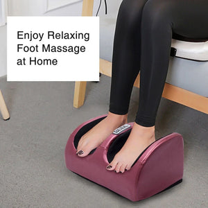 Electric Foot Massager, Relax Heated Roller Calf Pain Relief Fatigue Muscles Vibrator Machine Health™